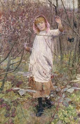 Die ersten Knospen des Frühlings, 1885